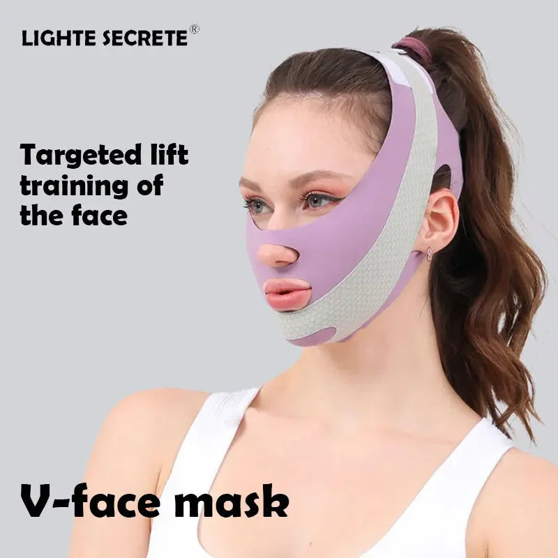 Cinta Modeladora Facial V-Shape-Reduz Papada e Afina o Rosto
