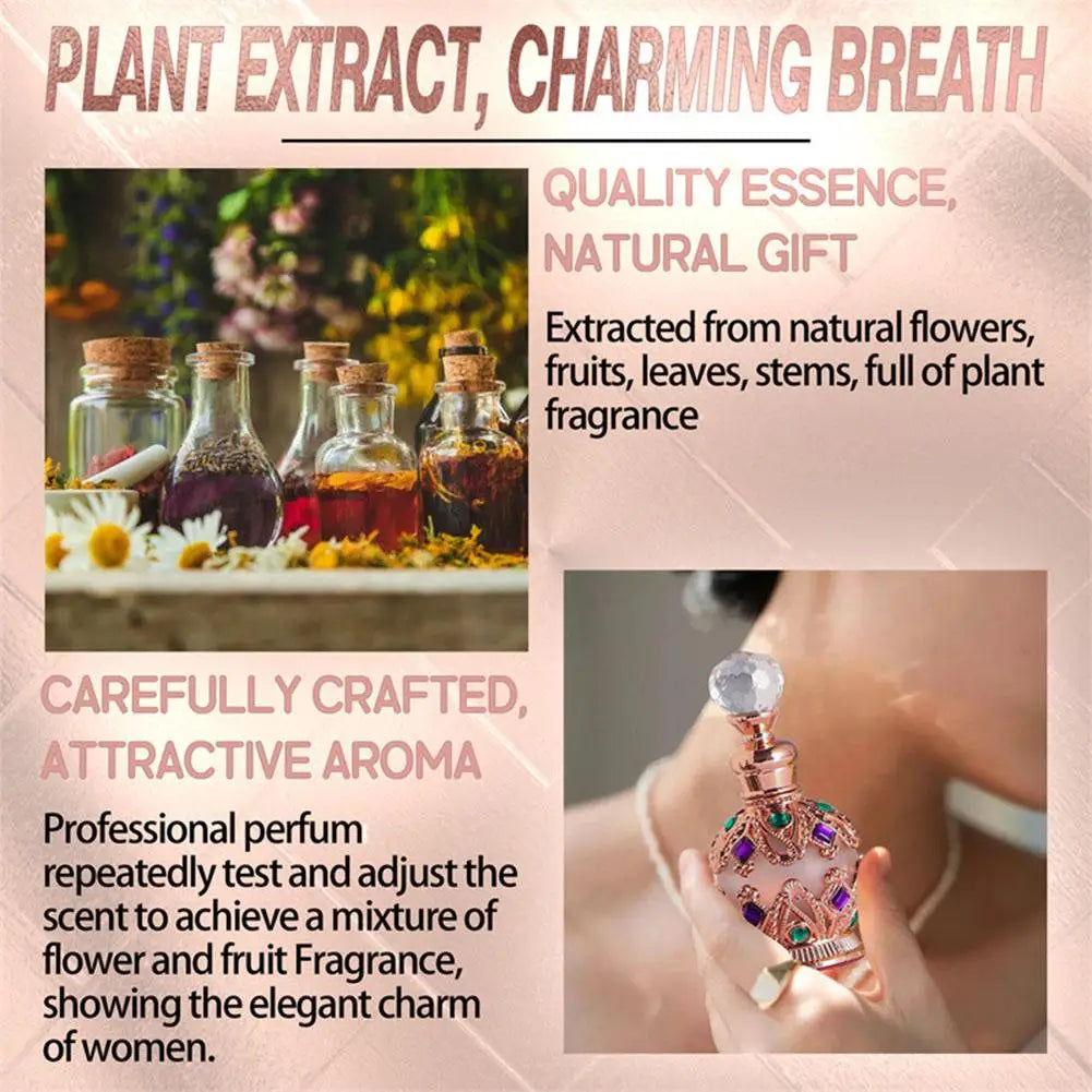 Perfume WOODSLEEP Exotic Arabian 15ml - Rosa Jasmim Baunilha com Feromônios