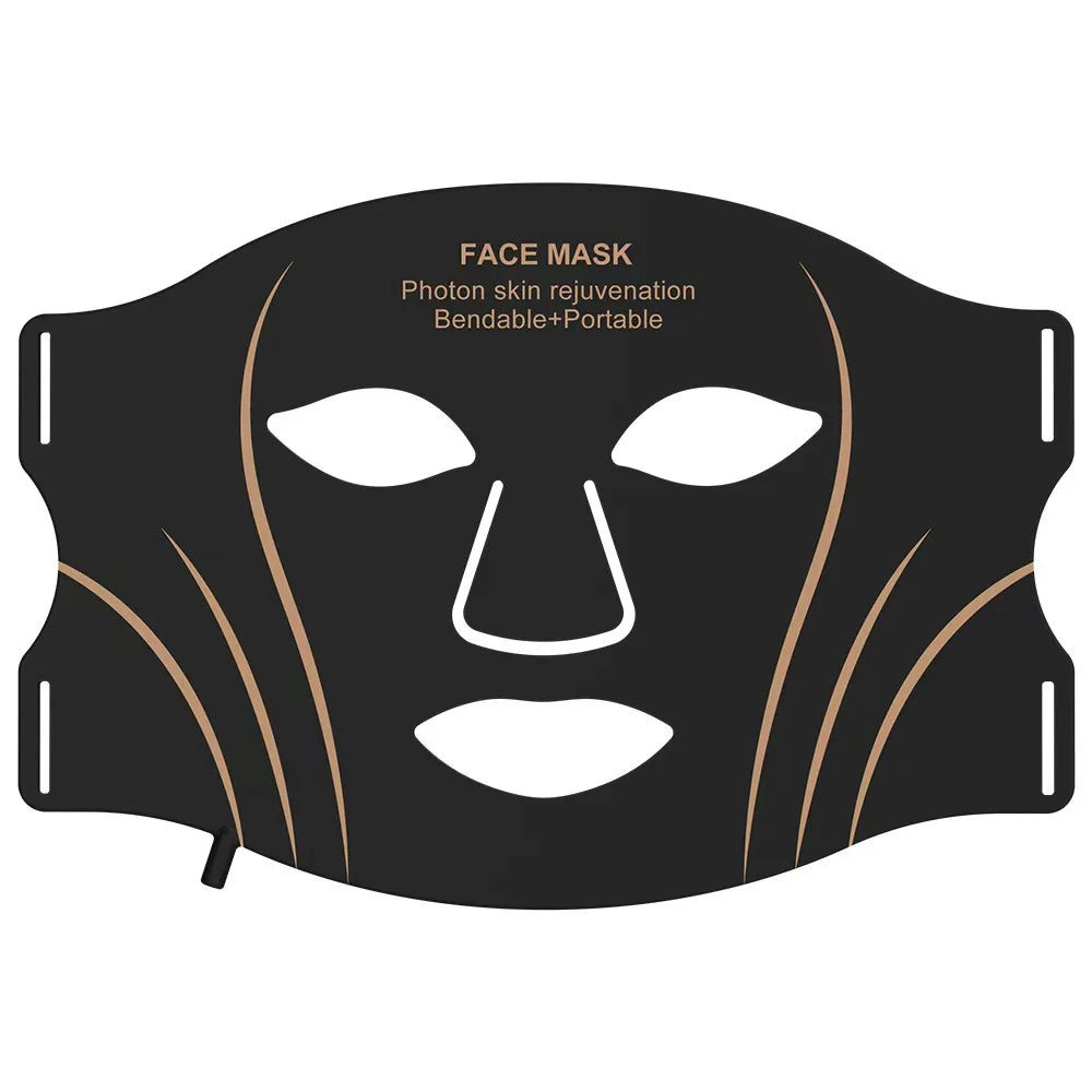 Máscara LED 7 Cores UBilli - Fototerapia Anti-Idade Profissional