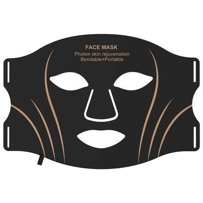 Máscara LED 7 Cores UBilli - Fototerapia Anti-Idade Profissional