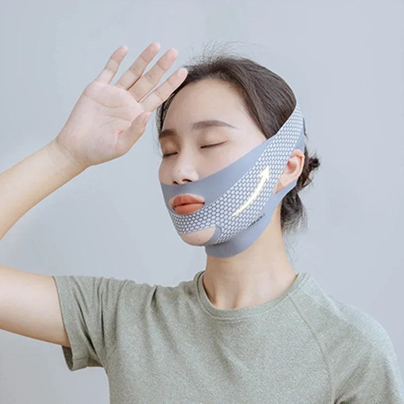 Cinta Modeladora Facial V-Shape-Reduz Papada e Afina o Rosto