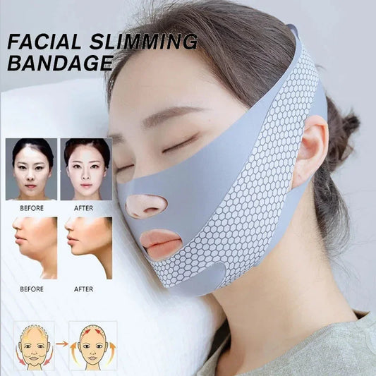 Cinta Modeladora Facial V-Shape-Reduz Papada e Afina o Rosto