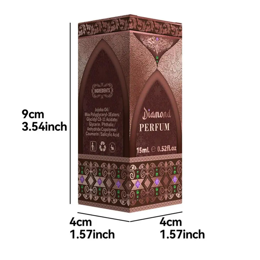 Perfume WOODSLEEP Exotic Arabian 15ml - Rosa Jasmim Baunilha com Feromônios